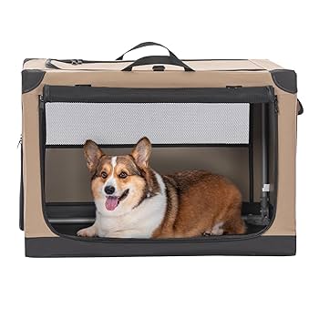 Amazon.co.jp: Petsfit ソフトクレート ペットケージ 犬用